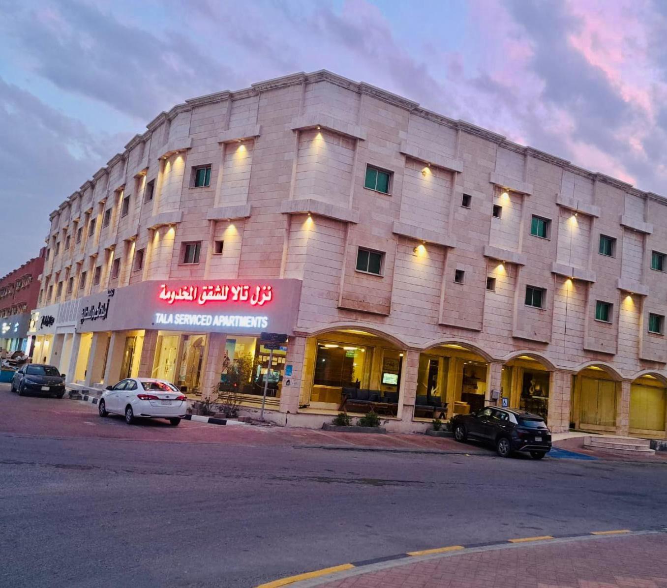 Nuzol Tala Hotell Khafji Exteriör bild